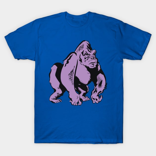 No-Guff Gorilla T-Shirt by captainhuzzah